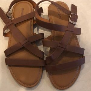 Brown sandals